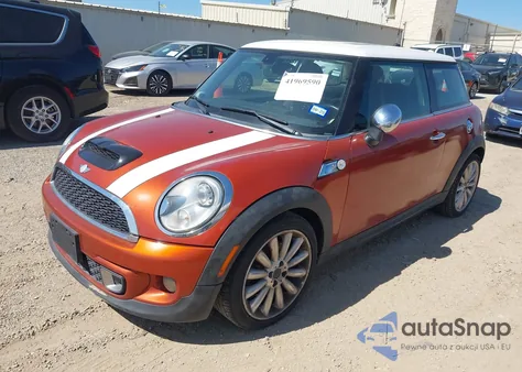 2012 Mini Cooper S из США, поврежденный, VIN WMWSV3C56CTY26211